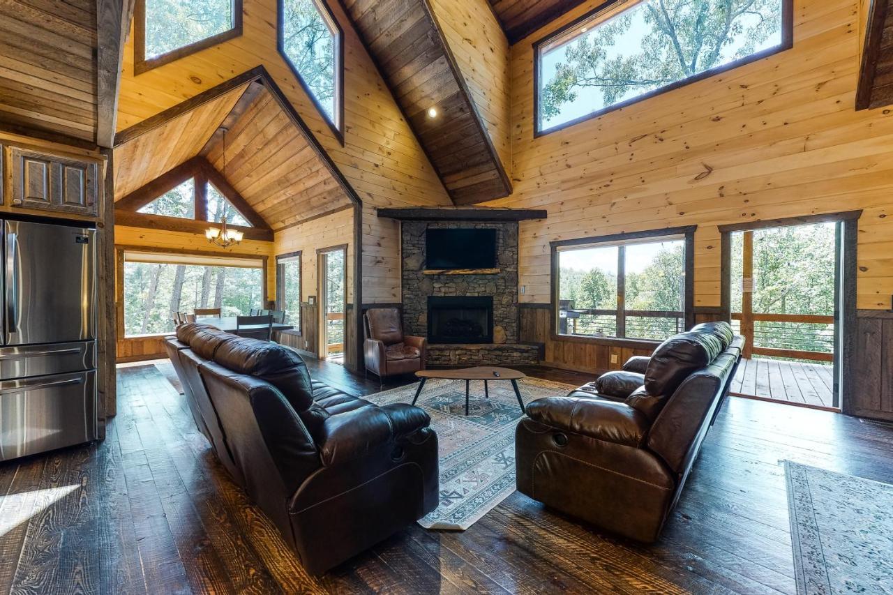 Whispering Woods Villa Blue Ridge Exteriör bild