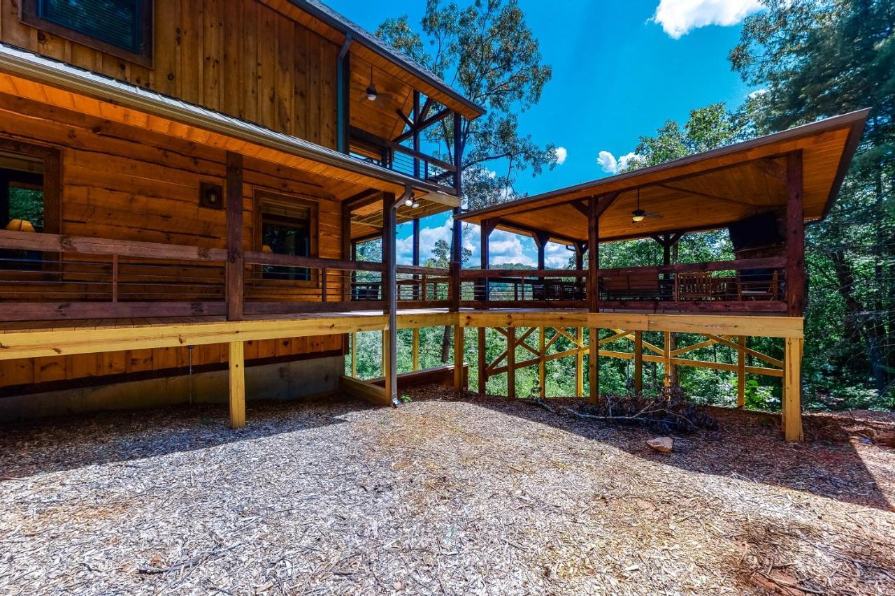 Whispering Woods Villa Blue Ridge Exteriör bild