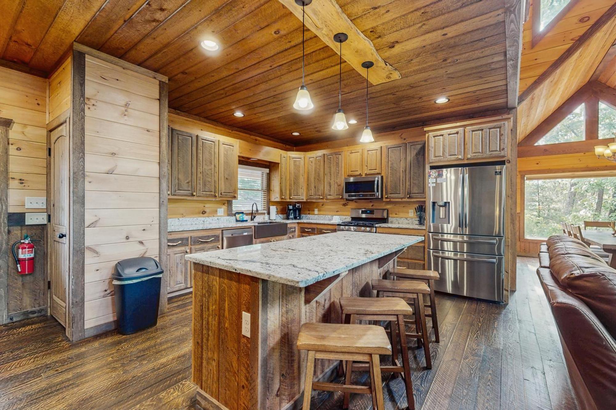 Whispering Woods Villa Blue Ridge Exteriör bild