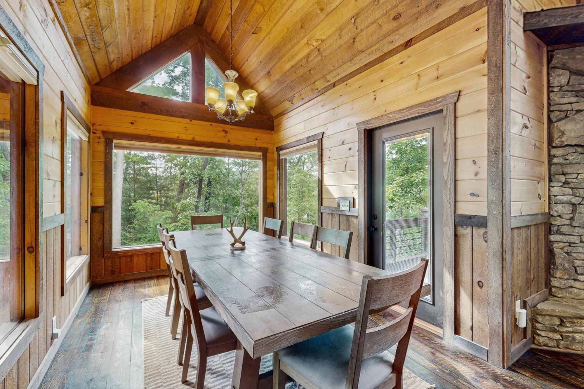 Whispering Woods Villa Blue Ridge Exteriör bild
