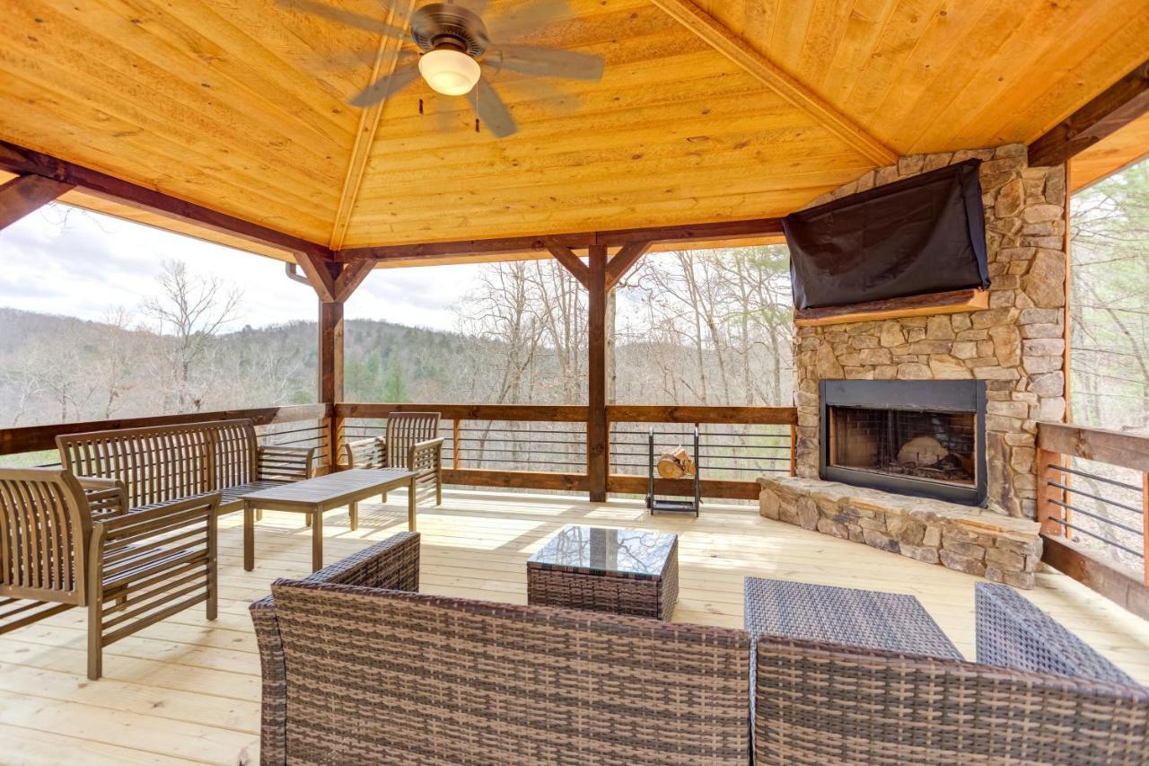 Whispering Woods Villa Blue Ridge Exteriör bild